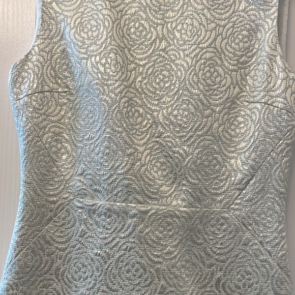 AG Phillips light blue and gold dress. - Picture 2 of 6